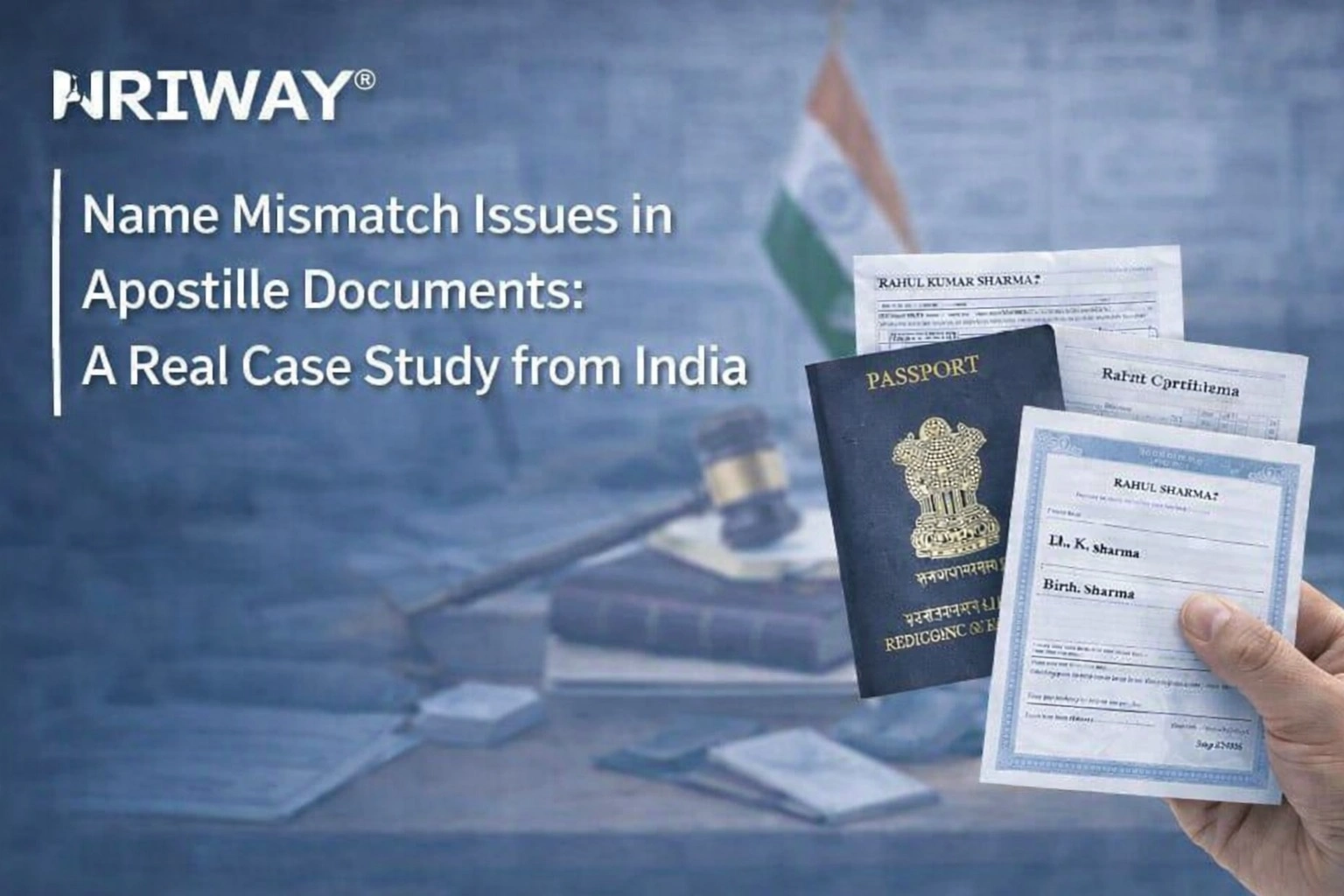 Name Mismatch Issues in Apostille Documents: A Real Case Study from India