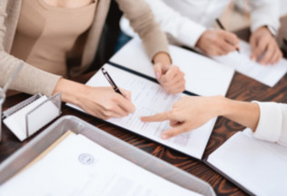 Promotional image for NRIWAY apostille services, featuring a young woman with luggage, famous global landmarks, and service highlights.