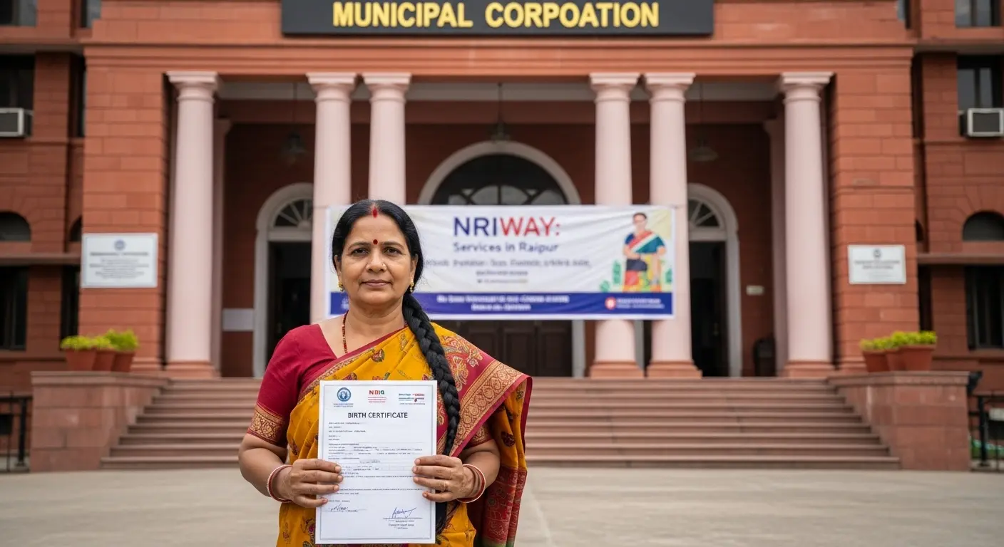 Non-availability Birth Certificate from Raipur, Warangal, Nashik