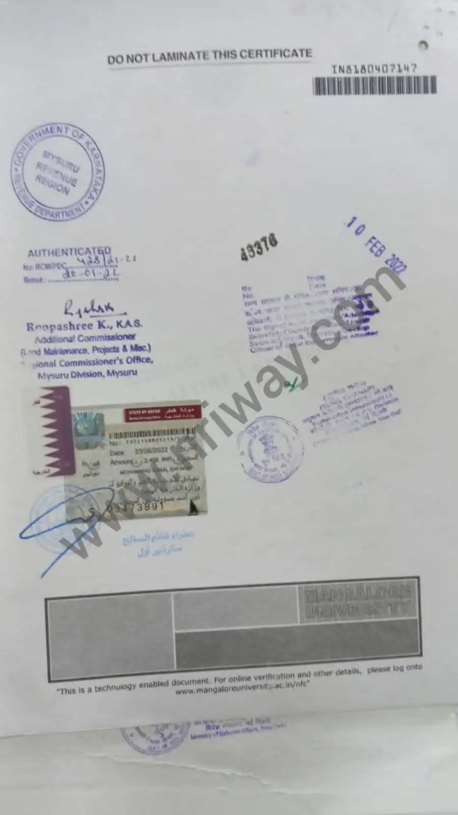 Embassy Attestation from India for Europe, Germany, Dubai