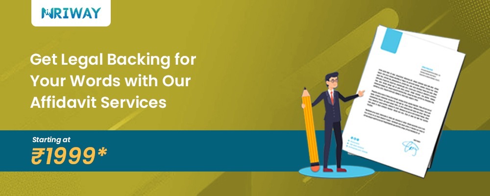 Affidavit service from India